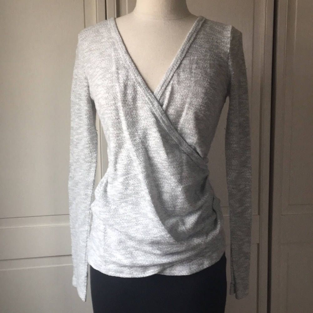 El Bloom Wrap Sweater